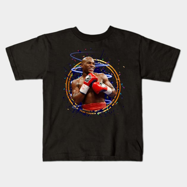 floyd mayweather Kids T-Shirt by Christopher store